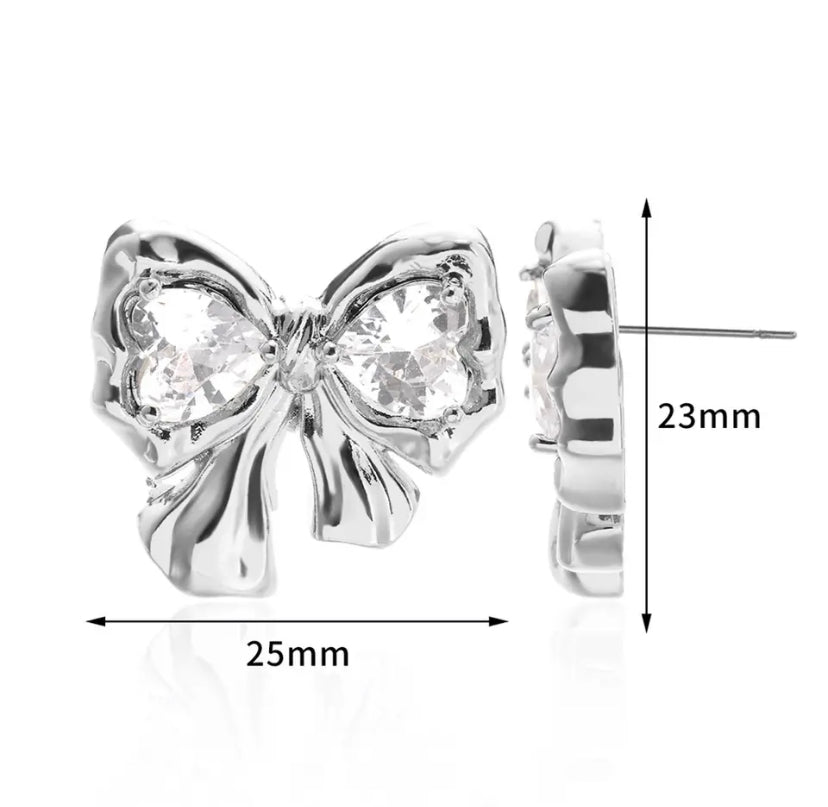 BOW EARRINGS 