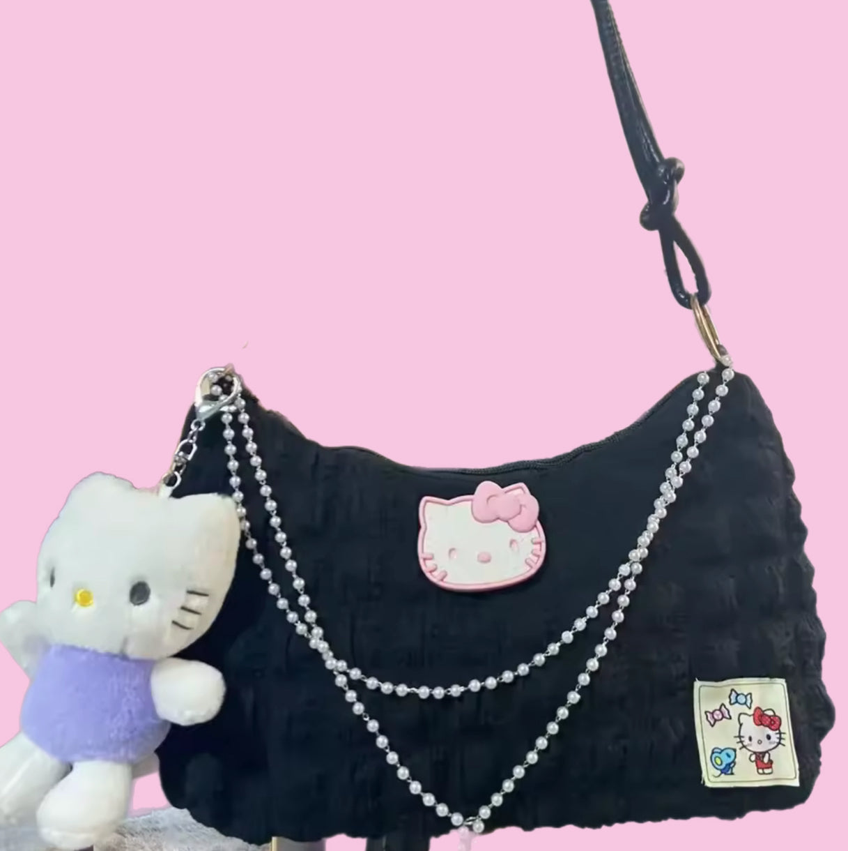 SANRIO HELLO KITTY PEARL HANDBAG