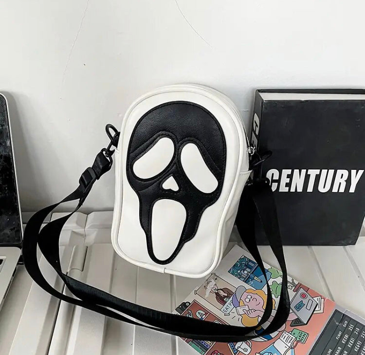 GHOST FACE CROSSBODY PURSE 
