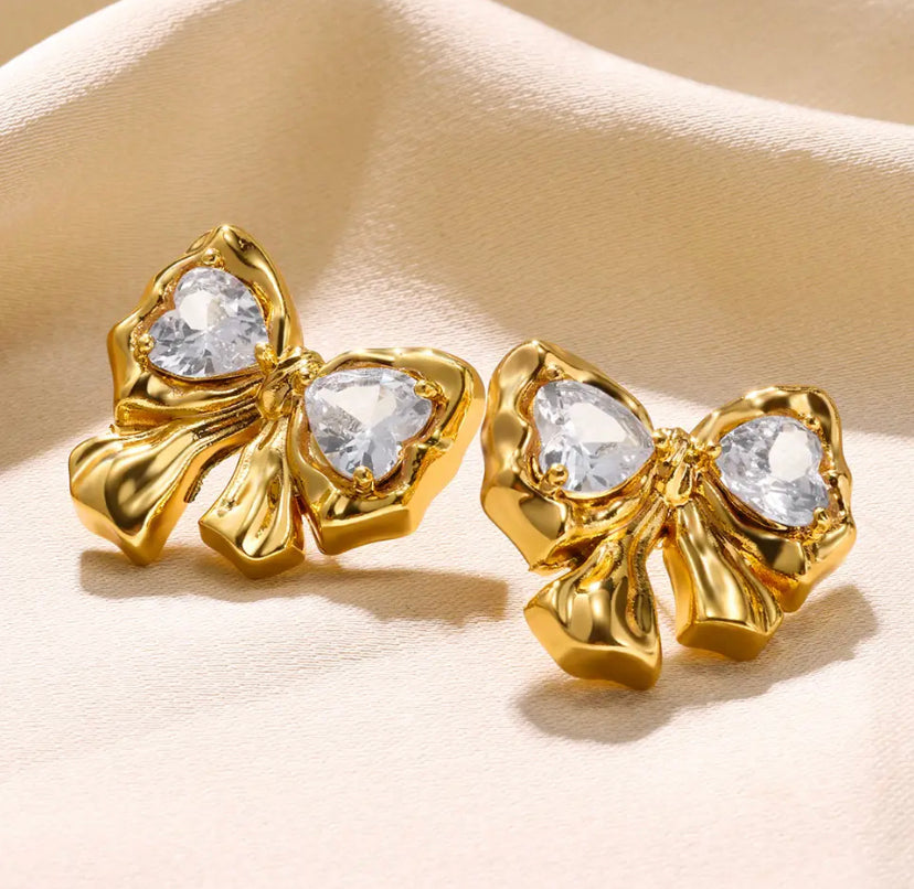 BOW EARRINGS 