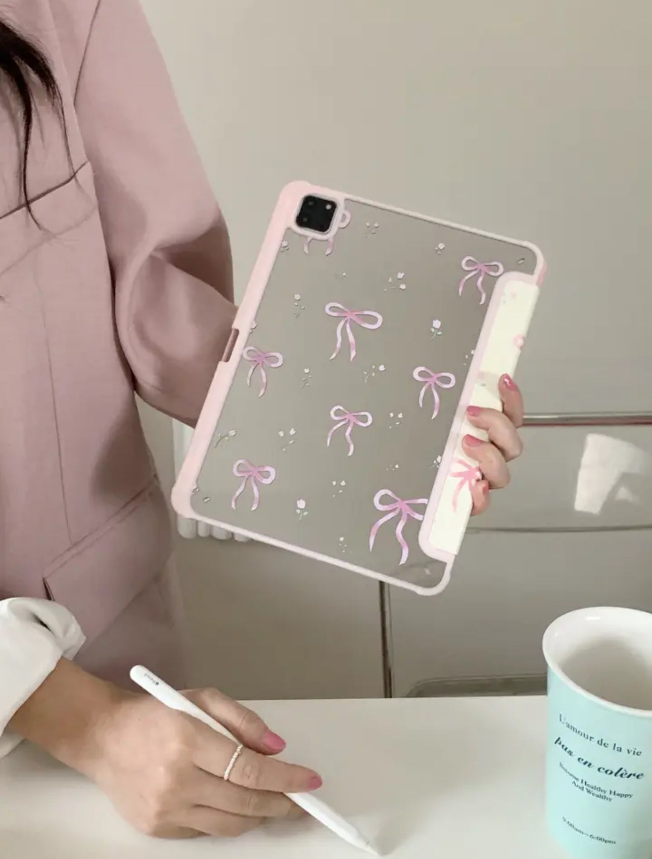 SILICONE BOW IPAD CASE ββ