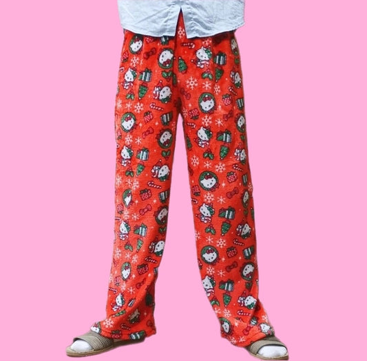 SANRIO HELLO KITTY CHRISTMAS PAJAMA PANTS. ‎