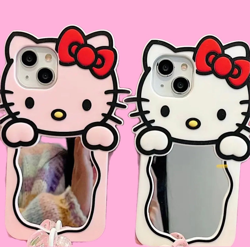 SANRIO MIRROR HELLO KITTY PHONE CASE ‎