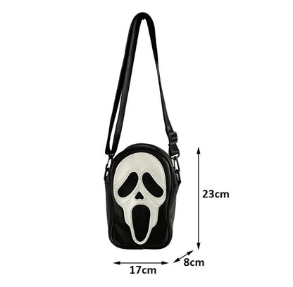 GHOST FACE CROSSBODY PURSE ‎