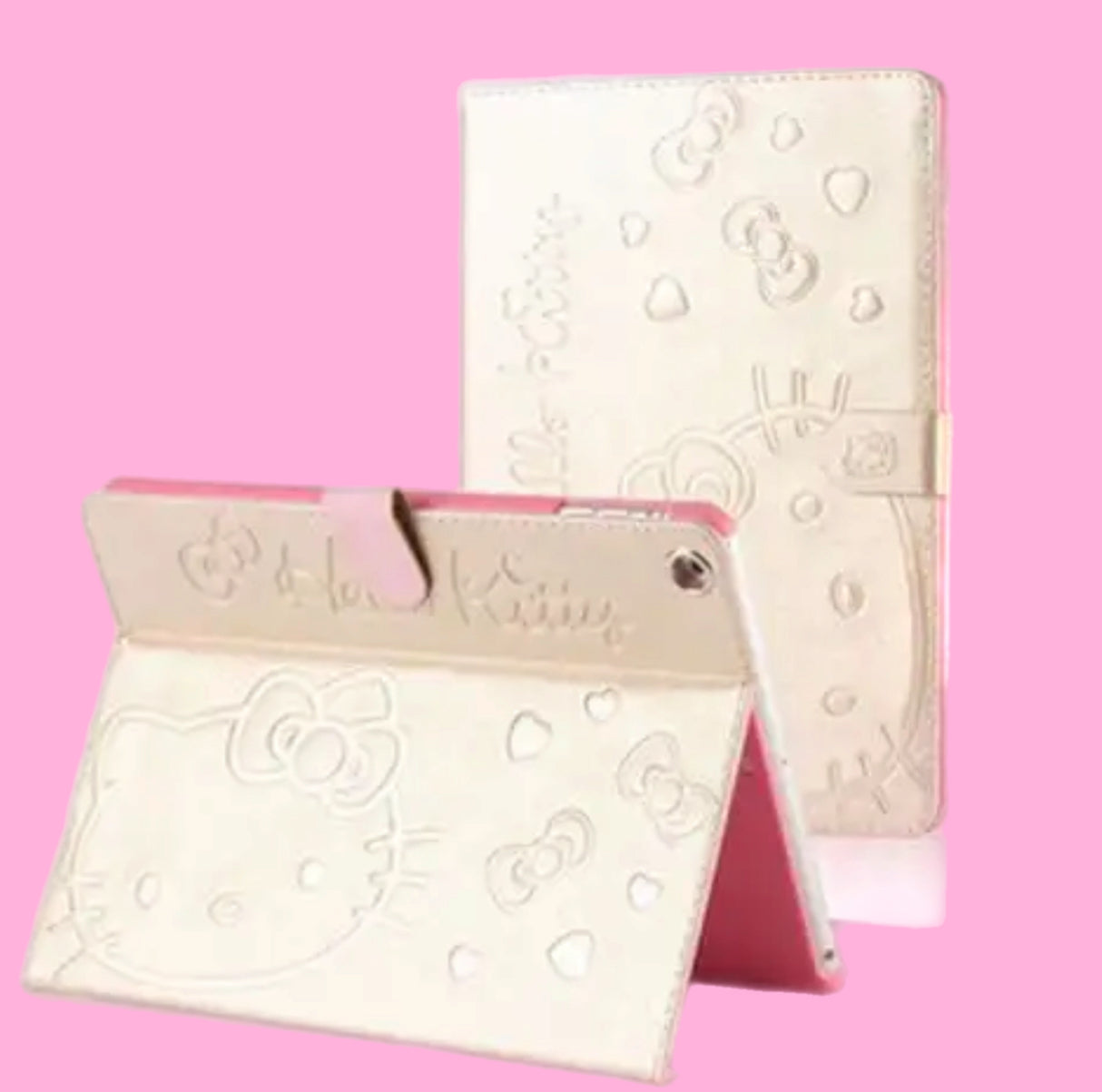 SANRIO HELLO KITTY LEATHER IPAD CASE ‎