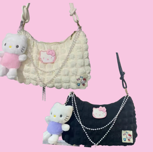 SANRIO HELLO KITTY PEARL HANDBAG
