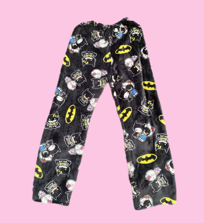 SANRIO HELLO KITTY X BATMAN PAJAMA PANTS