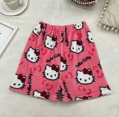 SANRIO HELLO KITTY PAJAMA SHORTS.