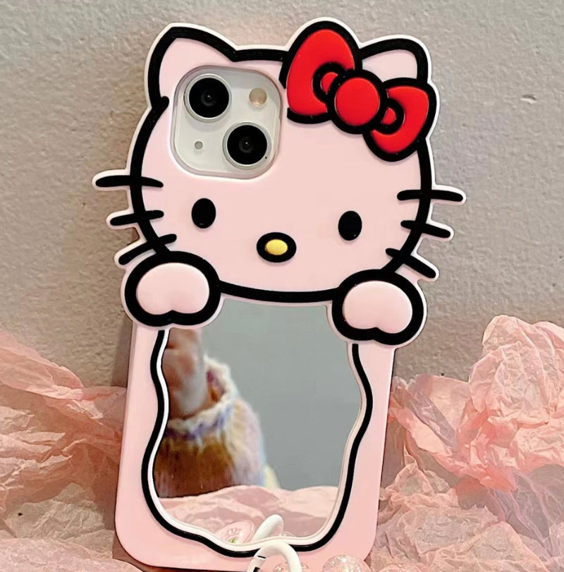 SANRIO MIRROR HELLO KITTY PHONE CASE ‎