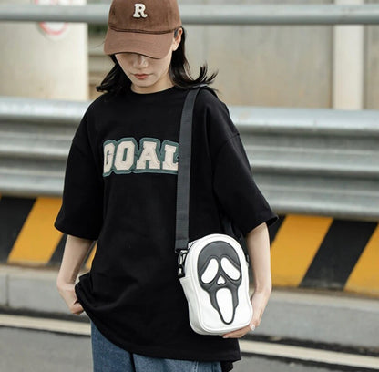 GHOST FACE CROSSBODY PURSE ‎