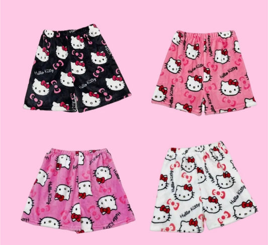 SANRIO HELLO KITTY PAJAMA SHORTS.