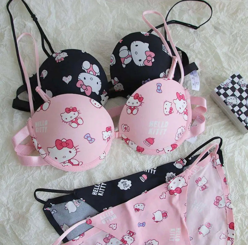 SANRIO HELLO KITTY BRAS AND SET(S).