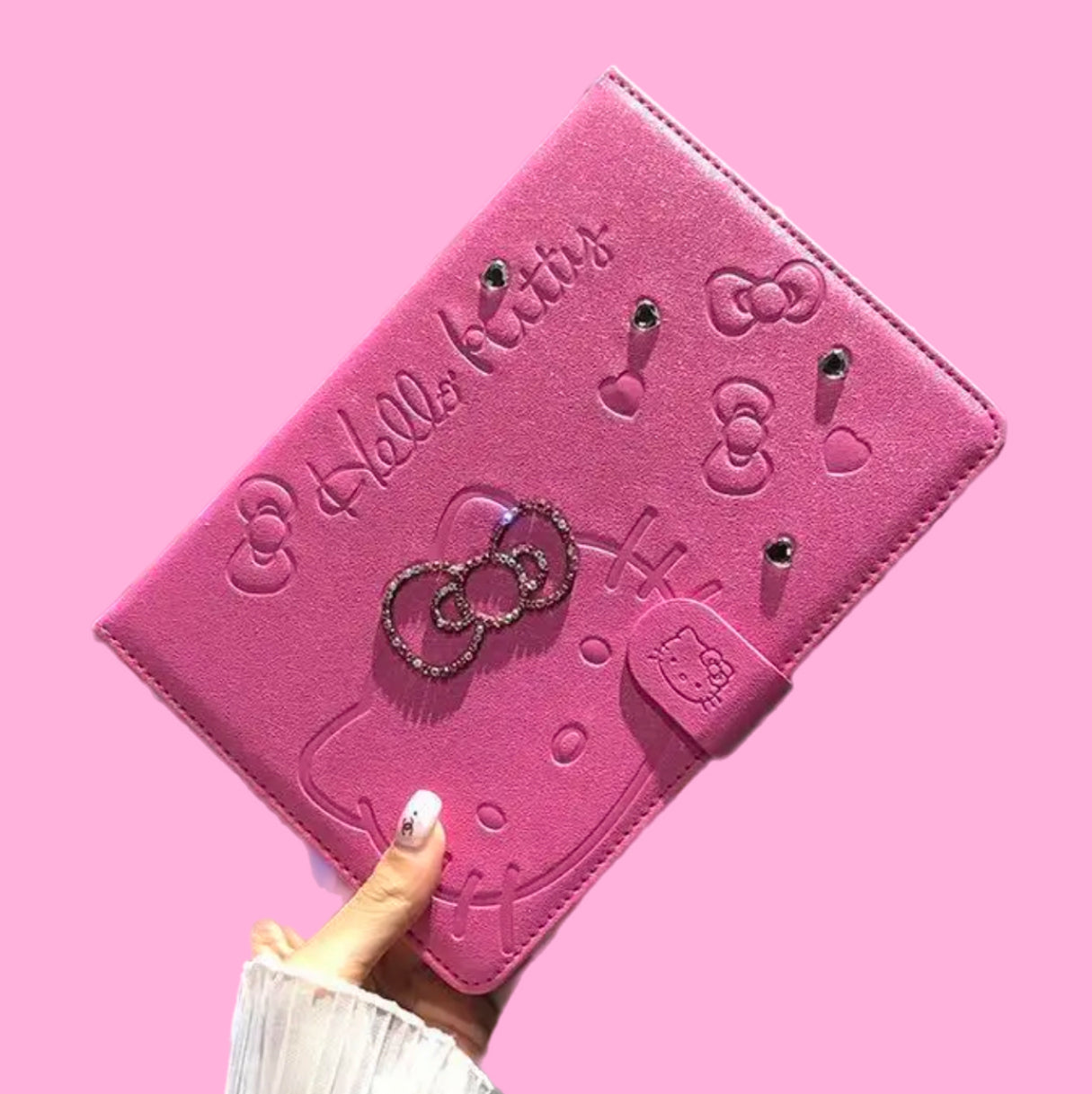 SANRIO HELLO KITTY LEATHER IPAD CASE ‎