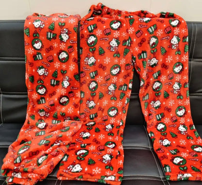 SANRIO HELLO KITTY CHRISTMAS PAJAMA PANTS. ‎