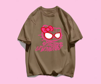 SPIDER-MANHELLO KITTY T-SHIRT