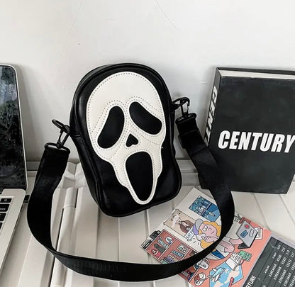 GHOST FACE CROSSBODY PURSE ‎