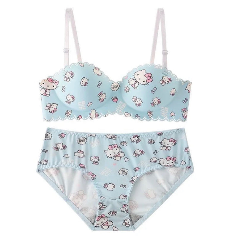 SANRIO HELLO KITTY BRAS AND SET(S).