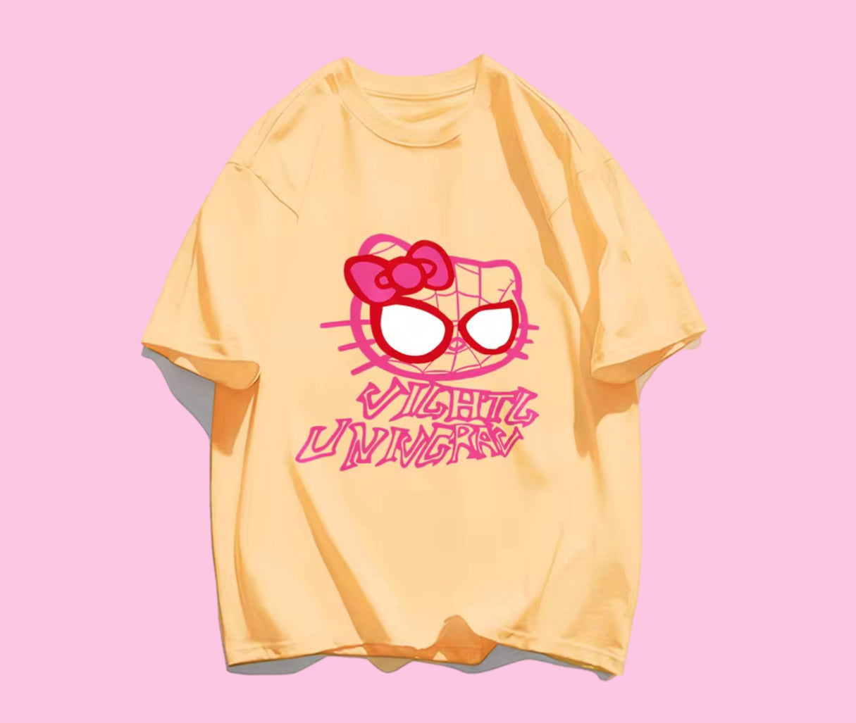 SPIDER-MANHELLO KITTY T-SHIRT