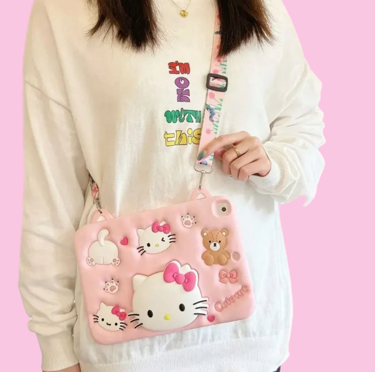 SANRIO HELLO KITTY SILICONE IPAD CASE