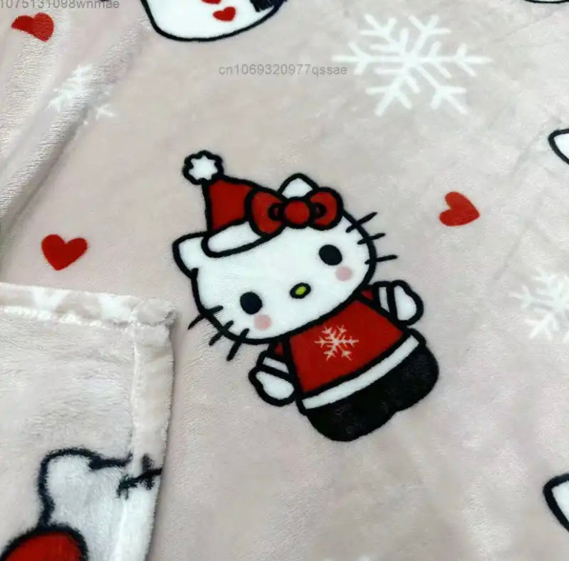 SANRIO HELLO KITTY CHRISTMAS BLANKET(S)