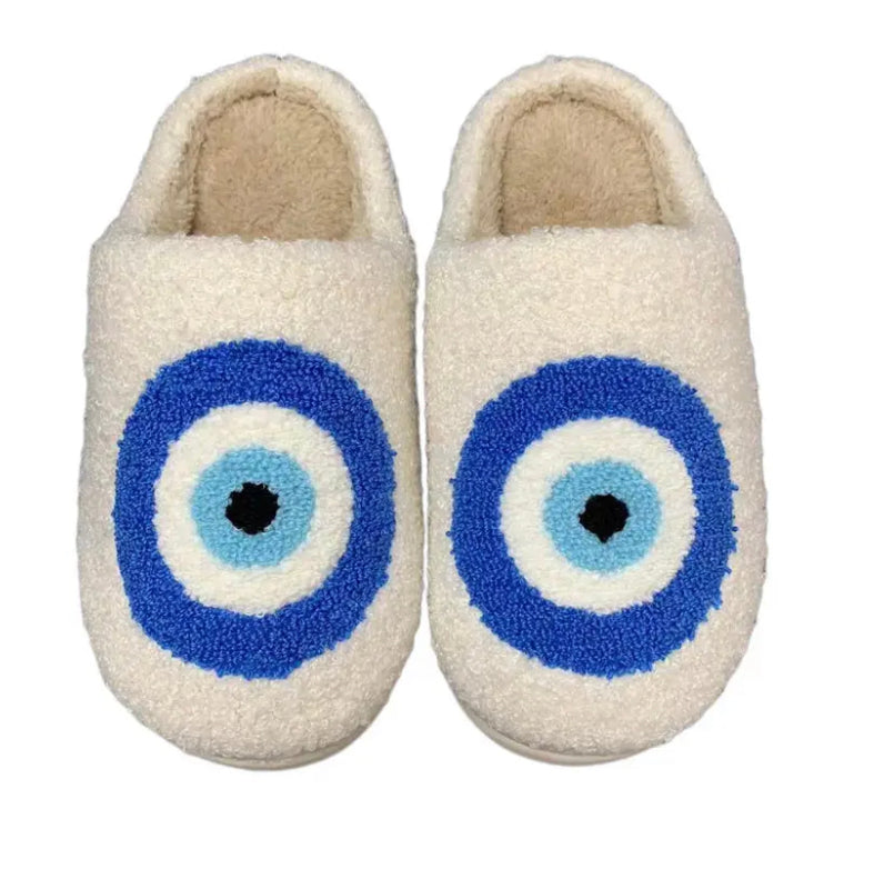 WARM FURRY HOUSE SLIPPERS ‎